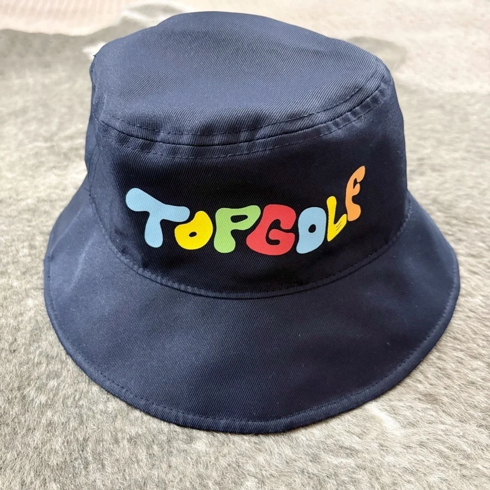 Kids Colorful Reversible Top Golf Bucket Hat OSFM
